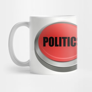 Red Button - Politics Mug